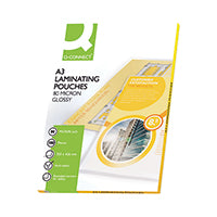Q-Connect Laminating Pouch A3 Pk100