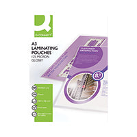 Q-Connect Laminating Pouch A3 Pk25