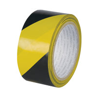Q Conn Hazard Tape 48mm Ylw Blk Pk6