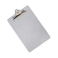 QCONN CLIP BOARD FC/A4 STEEL GREY