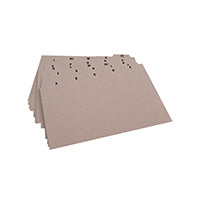 Q-Connect Gd Card 203x127mm A-Z Pk25
