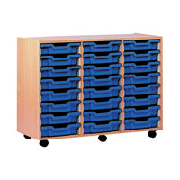 Jemini Mob Storage Unit 24 Beech