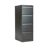 Jemini 4 Drw Filing Cab Black