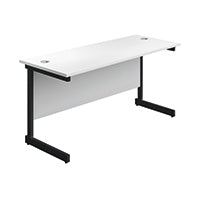 Jemini SU Rec Dsk 1400x600 Wht/Blk