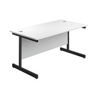 Jemini SU Rec Dsk 1600x800 Wht/Blk