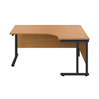 Jemini DU Rdl RH Dsk 1600 Oak/Blk
