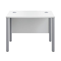 Jemini Rect GP Desk 1000x600 White