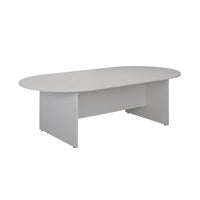 Jemini D-End Meet Table 1800 White