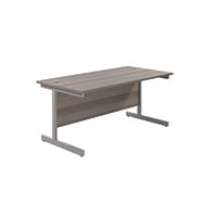 Jemini Rect Desk 1800x800mm GOak/Slv