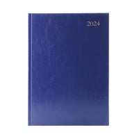 Desk Diary DPP Appt A5 Blue 2024