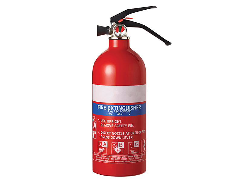 Kidde KS1KG Multipurpose Fire Extinguisher 1.0kg ABC