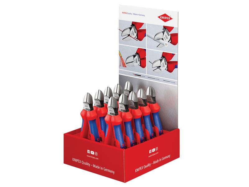 Knipex 00 18 01 V06 Diagonal Cutter Counter Display