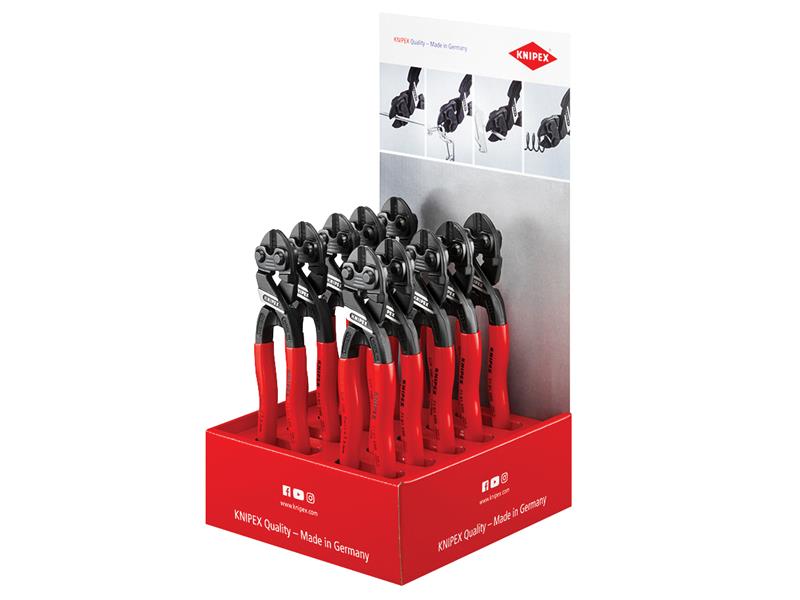 Knipex 00 18 01 V16 CoBolt® Bolt Cutters Counter Display