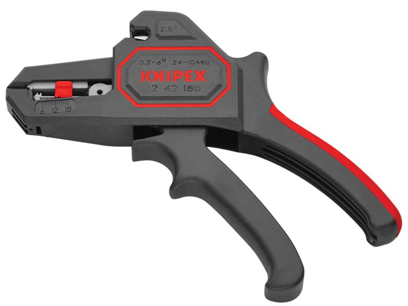 Knipex 12 62 180 SB Automatic Insulation Stripper 0.2-6mm