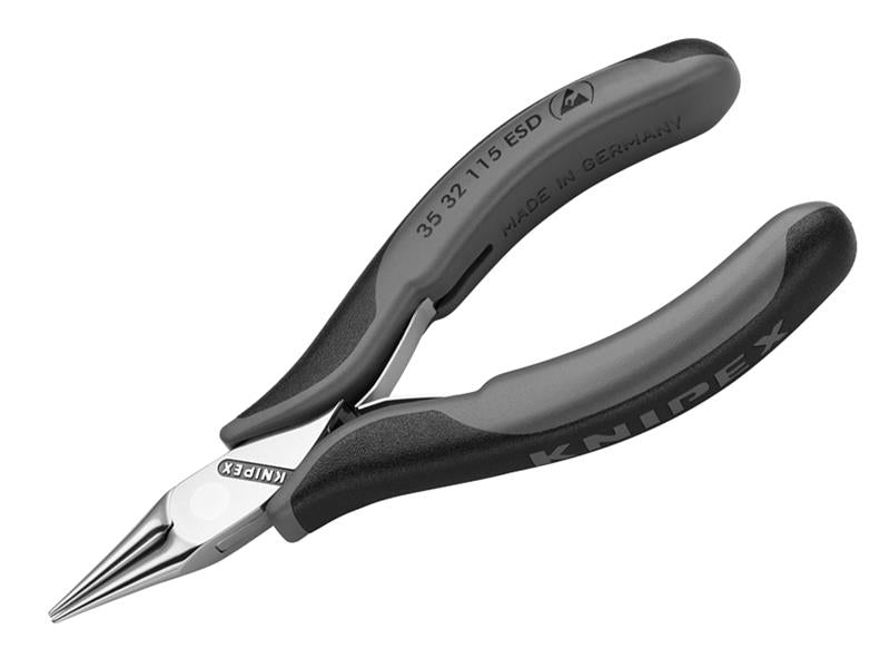 Knipex 35 32 115 ESD ESD Electronics Round Nose Pliers 115mm