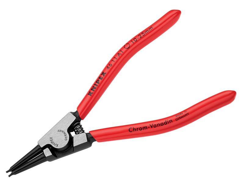 Knipex 46 11 A1 SB Circlip Pliers External Straight 10 - 25mm A1