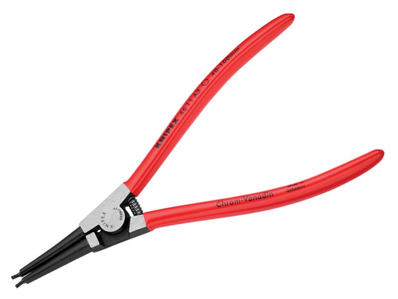 Knipex 46 11 A3 SB Circlip Pliers External Straight 40 - 100mm A3