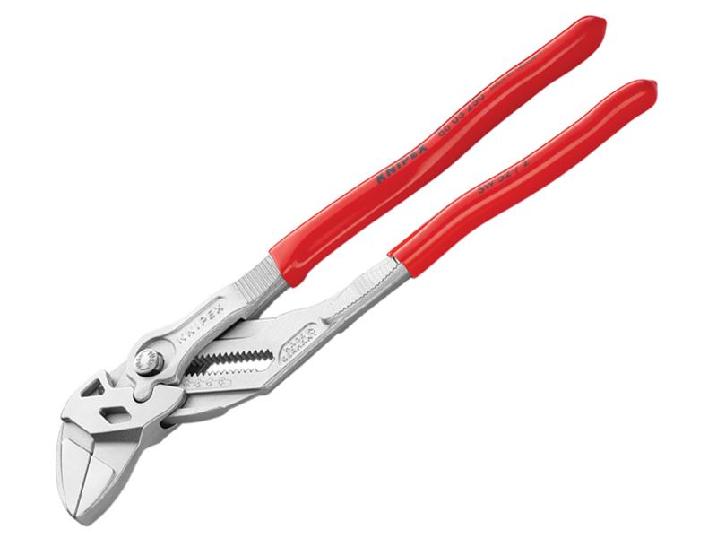 Knipex 86 03 250 SB Pliers Wrench PVC Grip 250mm - 52mm Capacity