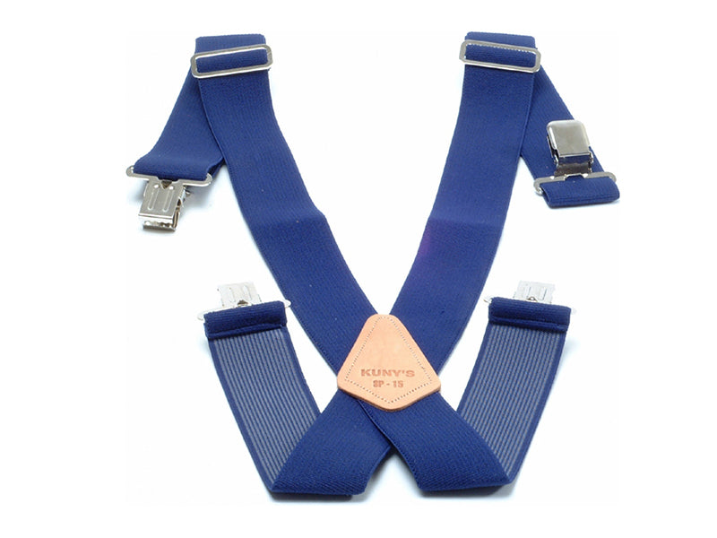 Kuny's SP15N SP-15N Navy Braces 2in Wide