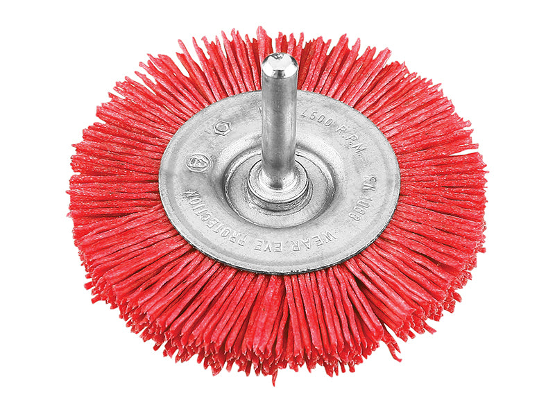 KWB 604430 Nylon Wheel Brush 100mm Coarse