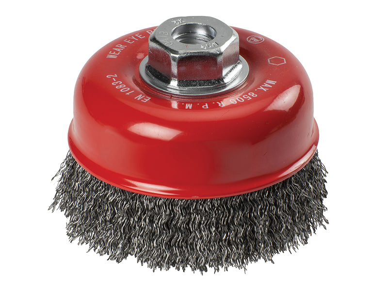 KWB 719110 Crimped Steel Cup Brush 100mm M14