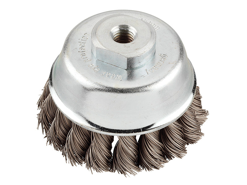 KWB 719206 Steel Twist Knot Cup Brush 65mm M14