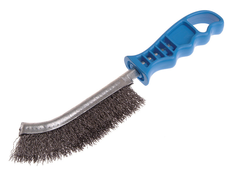 Lessmann 056.301 Universal Hand Brush 260mm x 28mm 0.35 Crimped Steel Wire