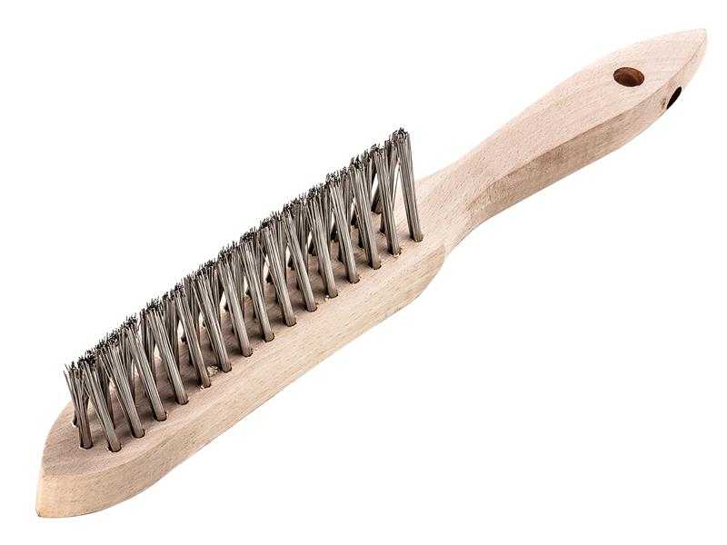 Lessmann 120.811 Rivet Brush 0.35 Stainless Steel Wire