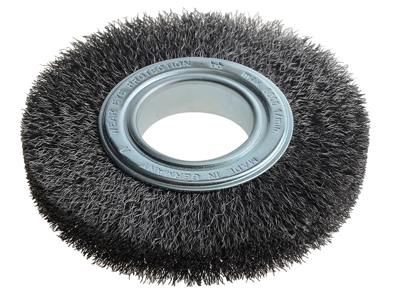 Lessmann 345.162 Wheel Brush D150mm x W23-25 x 50 Bore Set 3 Steel Wire 0.30
