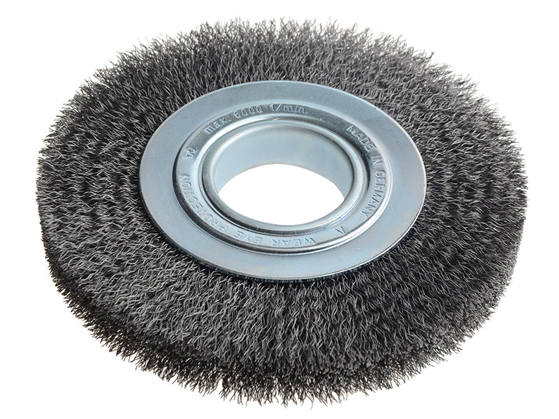 Lessmann 355.162 Wheel Brush D178mm x W23-25 x 50 Bore Set 3 Steel Wire 0.30