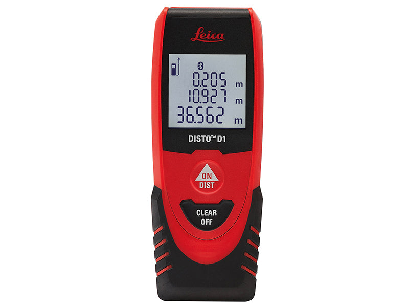 LeicaGeosystems 843418 DISTO™ D1 Laser Distance Meter 40m Bluetooth®