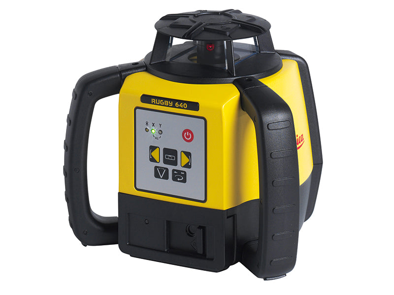 LeicaGeosystems 6011156 Rugby 640 Rotating Gradient Laser Li-ion