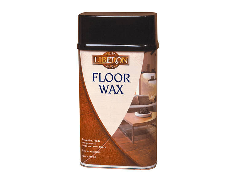 Liberon 004281 Wood Floor Wax Clear 1 litre