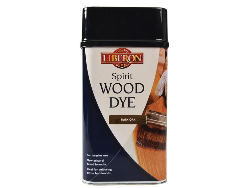 Liberon 014444 Spirit Wood Dye Dark Oak 1 litre