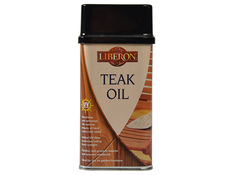 Liberon 014632 Teak Oil with UV Filters 250ml