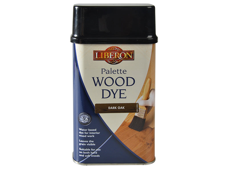 Liberon 014377 Palette Wood Dye Dark Oak 500ml