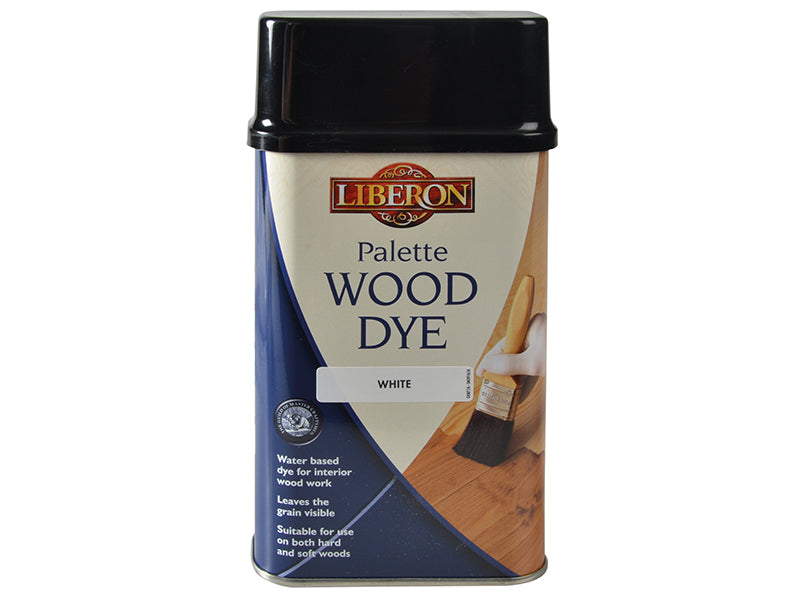 Liberon 014349 Palette Wood Dye White 500ml
