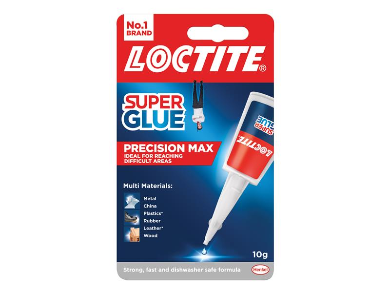 Loctite 2633422 Super Glue Liquid, Precision Max Bottle 10g