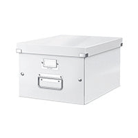 Leitz Med Storage Box Click Stre Wht