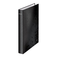Leitz WOW Ring Binder A4 Black Pk10