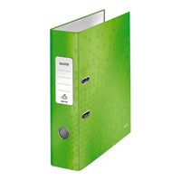 Leitz 180 Wow La File A4 Green Pk10