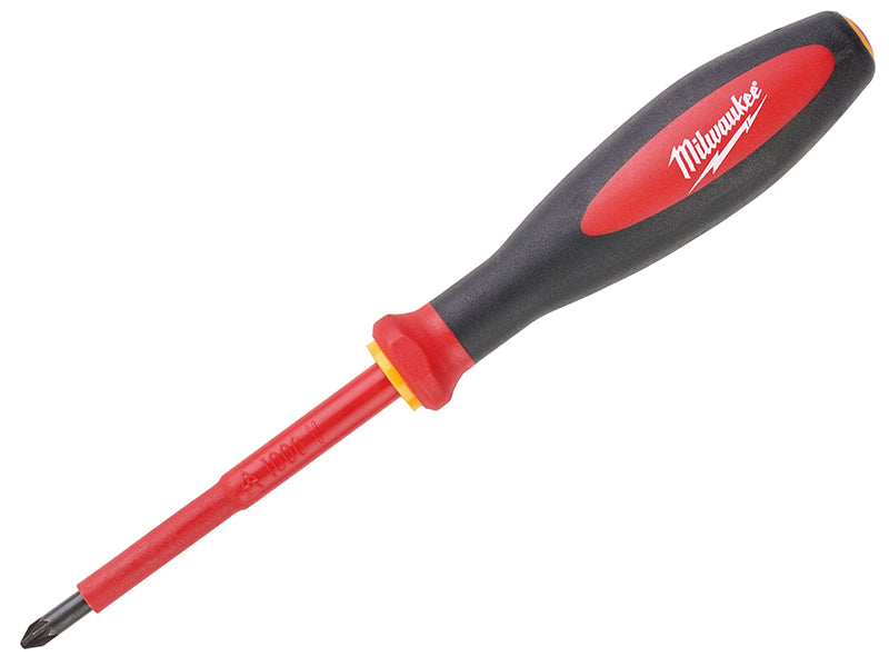 Milwaukee 4932464047 VDE Pozidriv Screwdriver PZ1 x 80mm