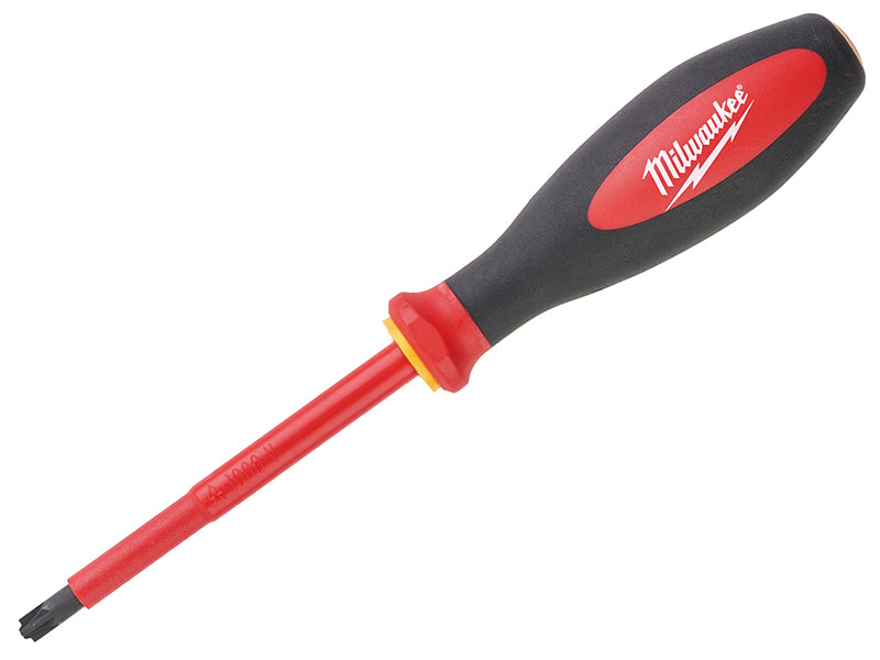 Milwaukee 4932464058 VDE Slotted/Pozidriv Screwdriver SL/PZ2 x 100mm