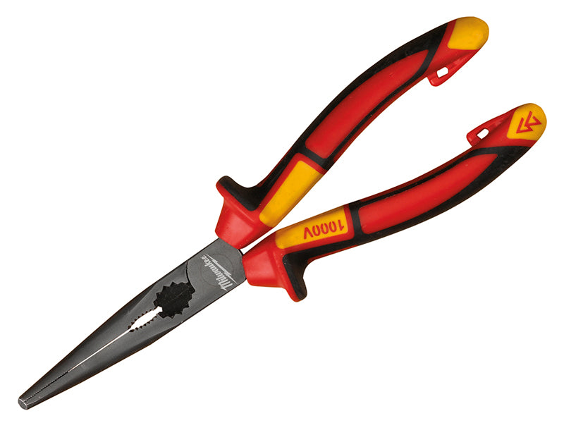 Milwaukee 4932464565 VDE Long 45° Round Nose Pliers 205mm