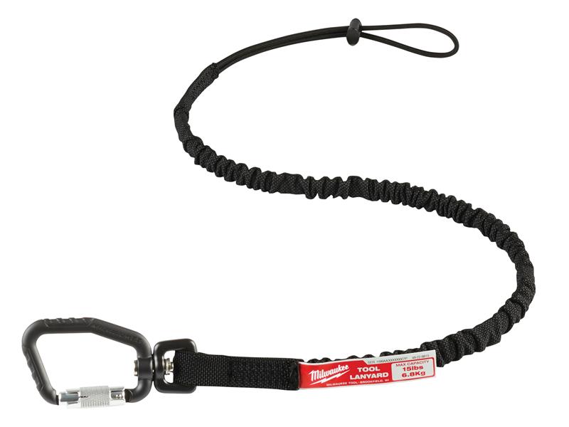 Milwaukee 4932471352 Locking Tool Lanyard Black 6.8kg
