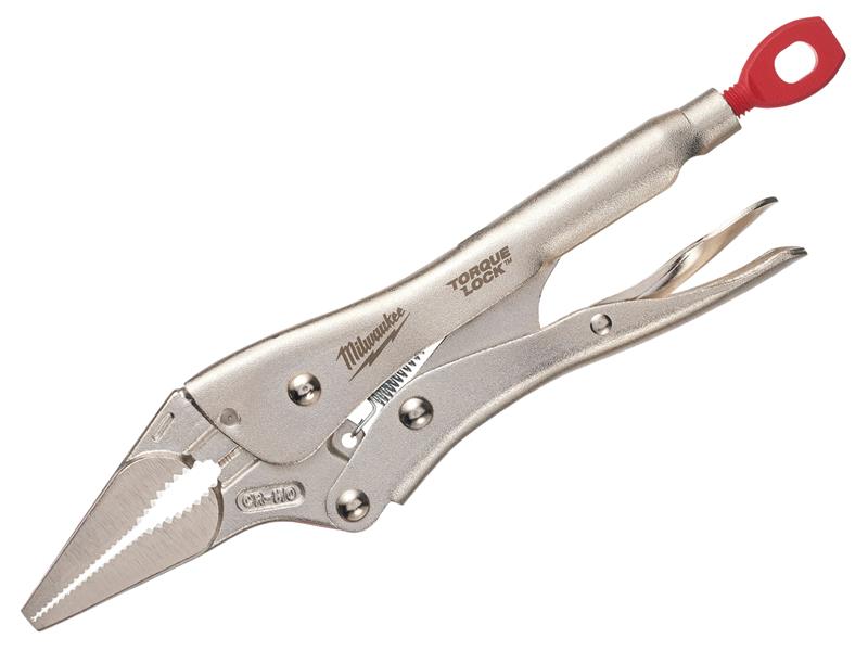 Milwaukee 4932471733 TORQUE LOCK� Long Nose Locking Pliers 230mm (9in)
