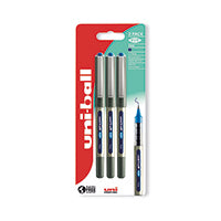 Uni-Ball Eye UB-157 Rbl Pen Blu Pk3