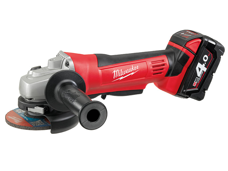 Milwaukee 4933441303 HD18 AG-402 Angle Grinder 115mm 18V 2 x 4.0Ah Li-ion