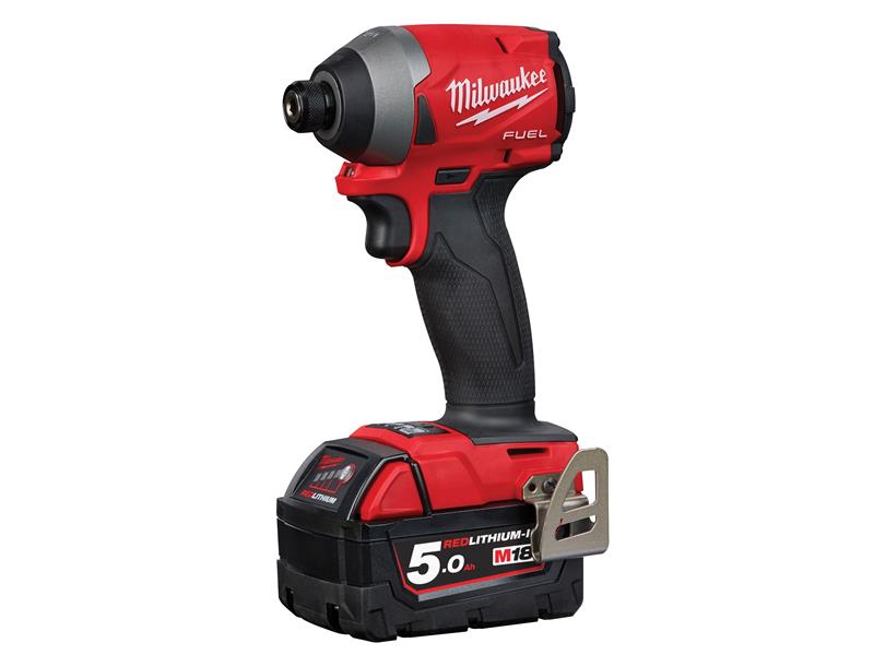 Milwaukee 4933464089 M18 FID2-502X FUEL™ 1/4in Hex Impact Driver 2 x 5.0Ah Li-ion