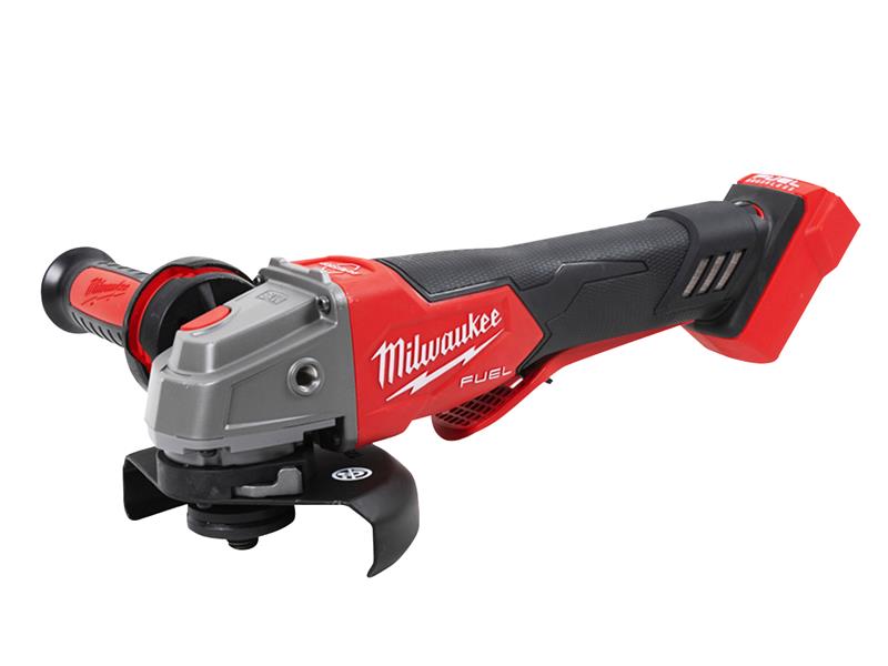 Milwaukee 4933478774 M18 FSAGV115XPDB-0 FUEL™ Angle Grinder with Paddle Switch 18V Bare Unit